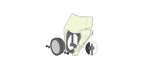 DENALI LED Spotlight Mount for Husqvarna Rally (LAH.24.10000) 