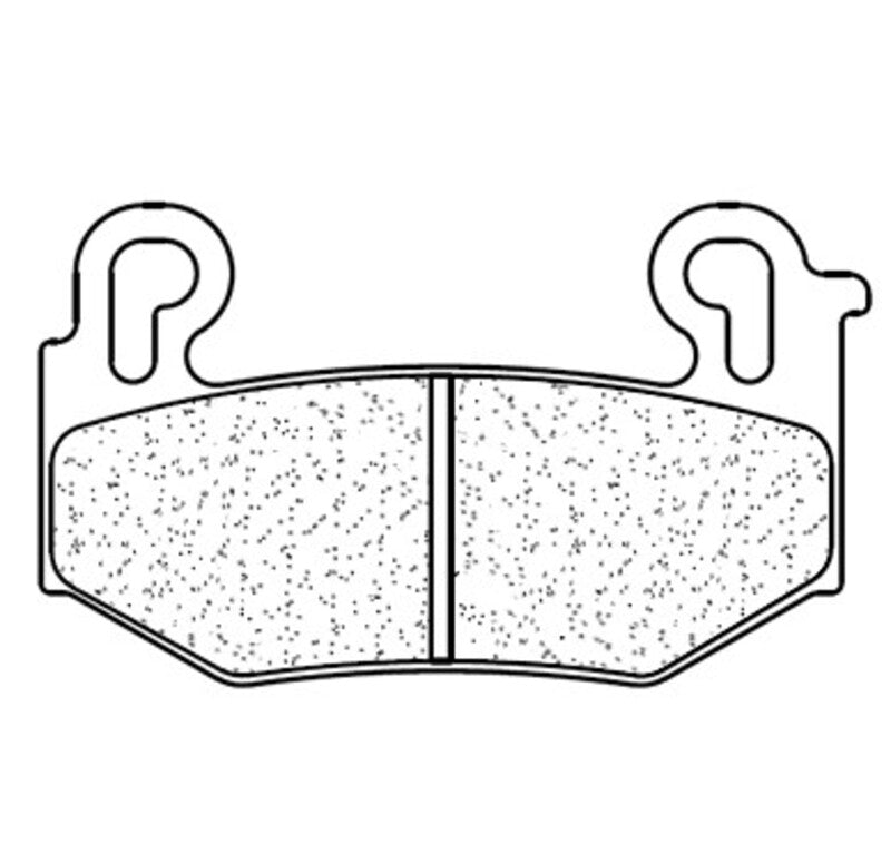 CL BRAKES Tien sinteröidyt metallijarrupalat - 1280XBK5 1280XBK5 