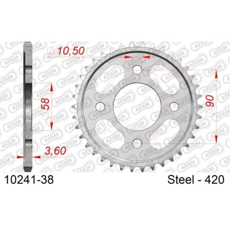 AFAM Standard Steel Takahiuske 10241 - 420