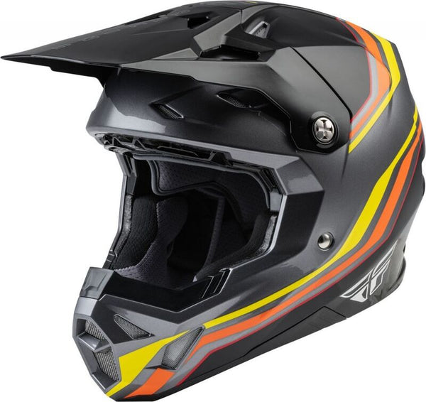 Escape racing formula cp s.e. Speeder Helmet Black/Yellow/Red XL 73-0024X