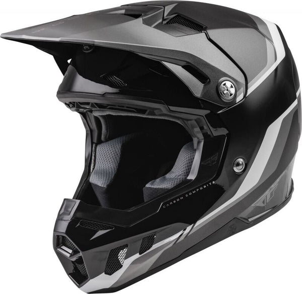 Fly Racing Formula CC Driver Helmet Black/Chaocal/White XL 73-4311x