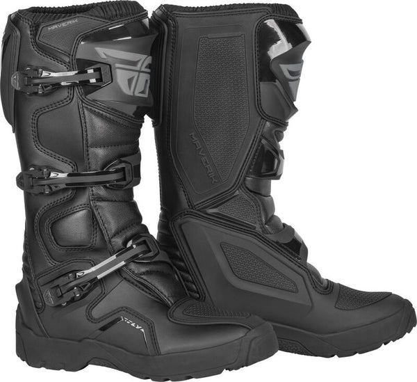 Fly Racing Maverik Enduro Boots Black Sz 13 364-69813