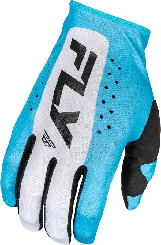 Fly Racing Lite Gloves - Blue/White/Black 378-7123X