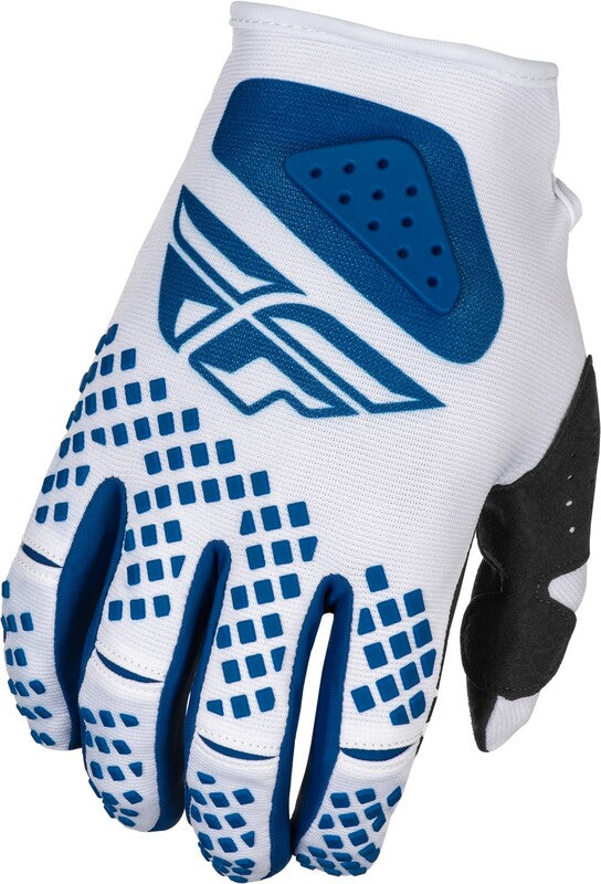 Fly Racing Kinetic Center Gloves - White/Navy 378-5112X