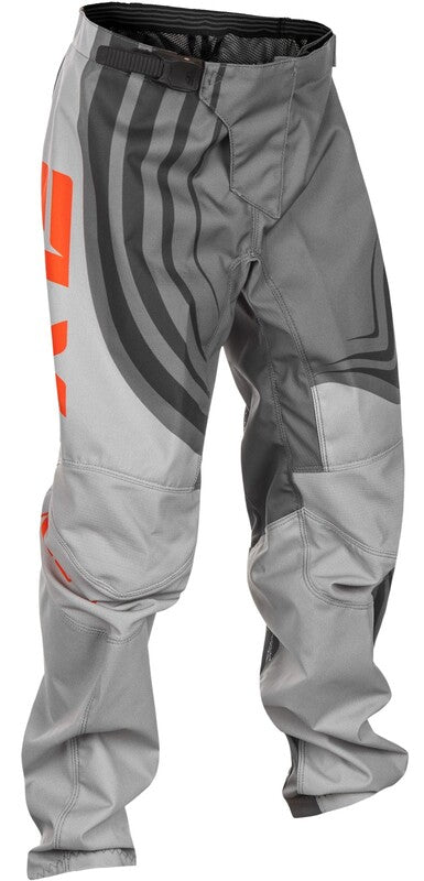 Fly Racing F-16 Youth Pans-Gray/Orange 378-23320