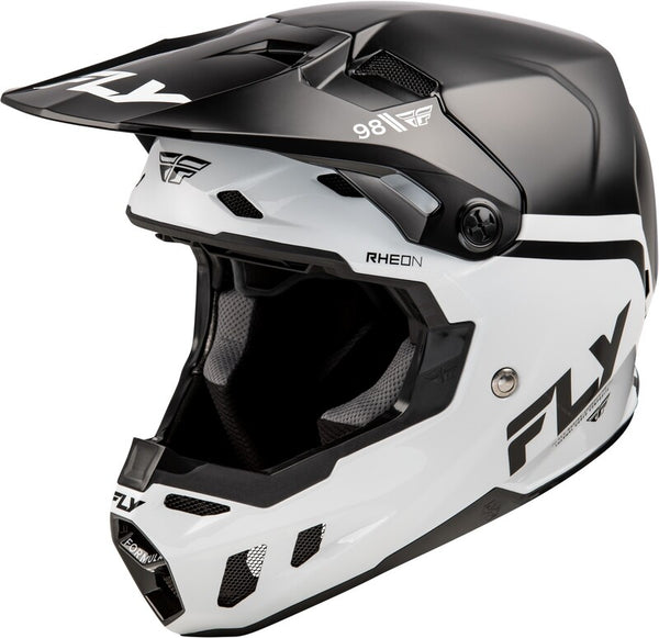 Fly Racing Formula CC Objective Helmet - Black/White 73-4349x