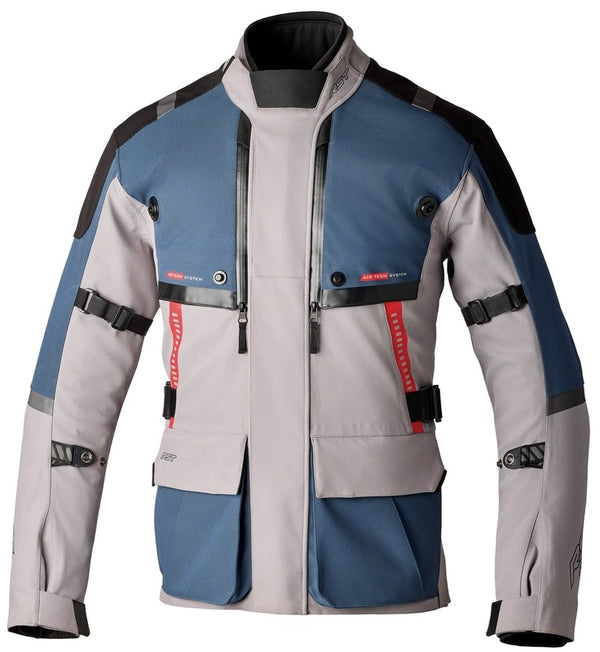 Ensimmäinen tekstiili MC-Jacket Pro -sarja Vulcan Grey /Blue