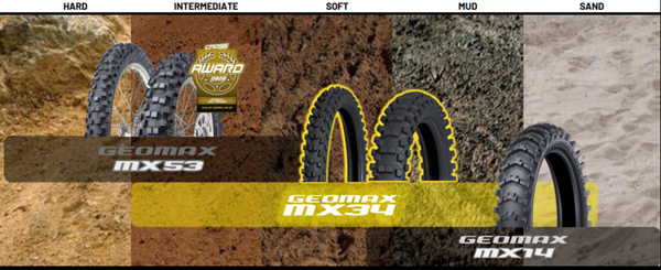 Dunlop-rengas Geomax MX34 80/100-12 m/c NHS 41M TT