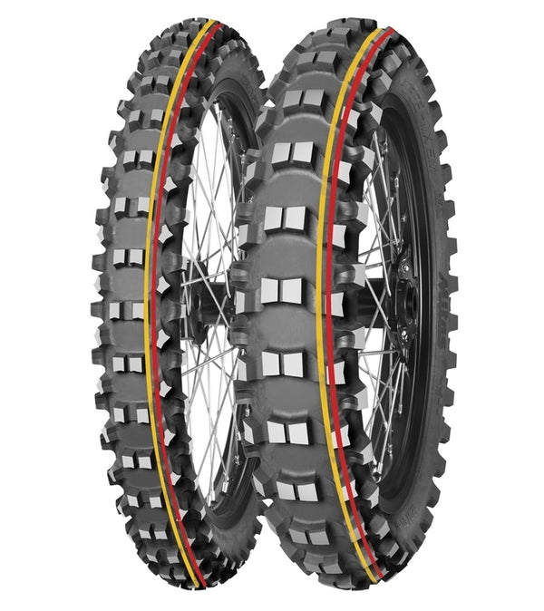 Mitas Tyre Terra Force-MX SM 80/100-21 NHS 51M TT Soft to Medium Red Yellow