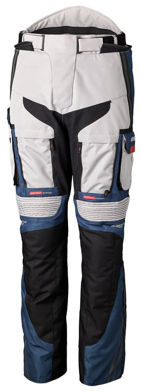 Ensimmäinen tekstiili MC-PANTS Adventure-X Grey /Blue /Red