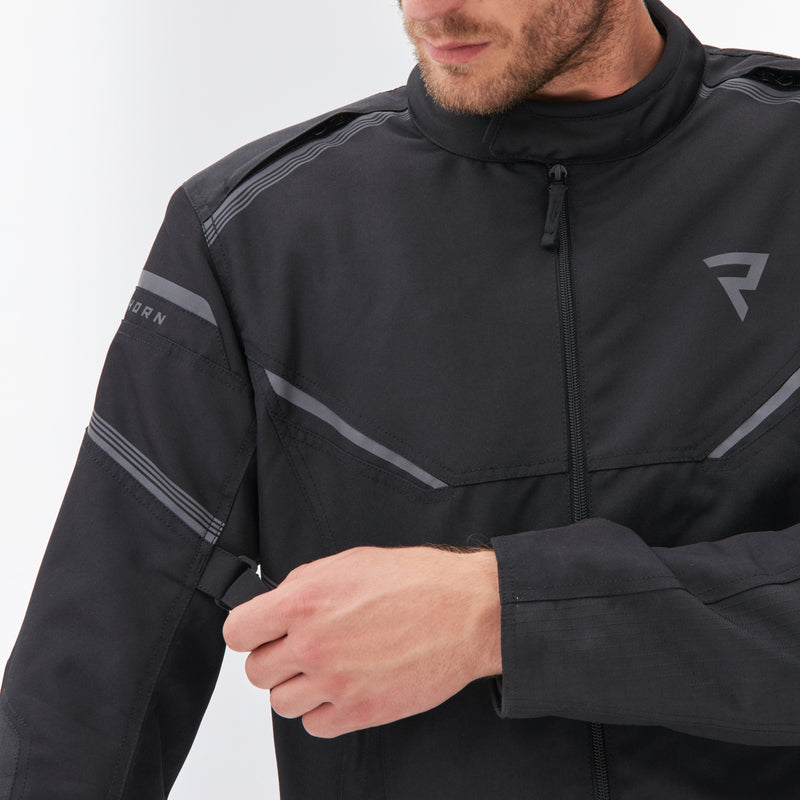 Rebelhorn Textile MC jacket Spark black