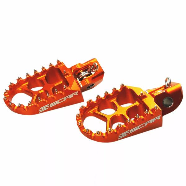 Scar Footpegs Evo KTM or S5511or