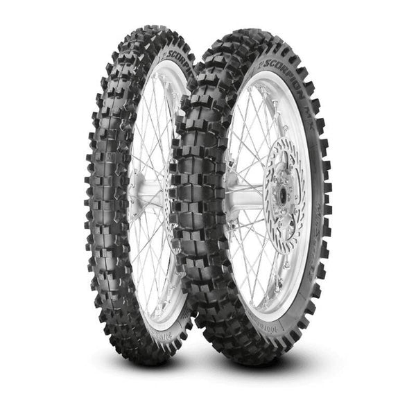 Pirelli Tire Scorpion MX32 Mid Hard 110/90-19 NHS 62M TT