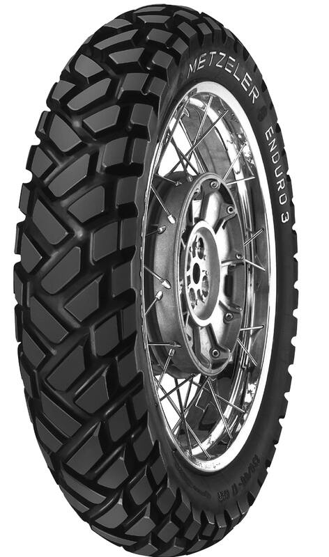 METZELER Tyre ENDURO 3 SAHARA 130/80-17 M/C 65S TT MST 