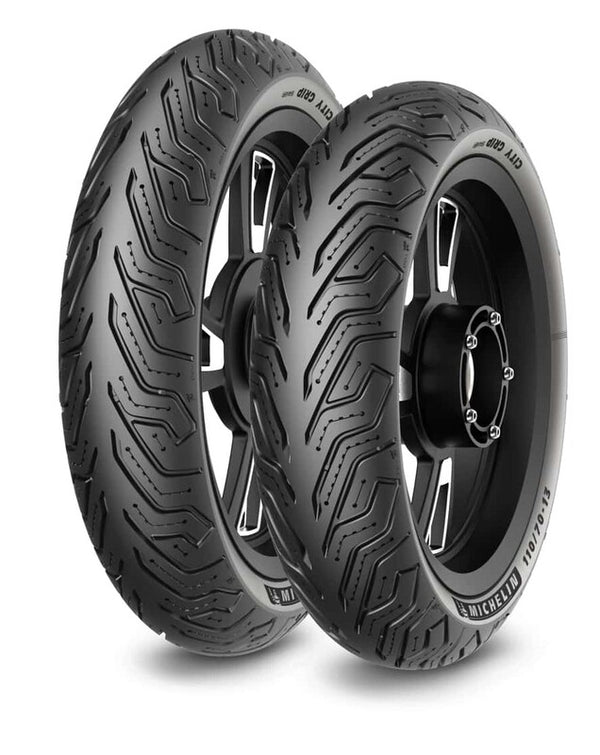 Michelin Tyre City Grip Saver 100/80-14 M/C 48S TL