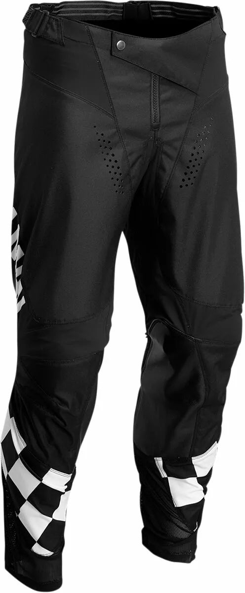 Thor-Hallman Pant Ero Ero Cheq Bk/WH 36 2901-9520