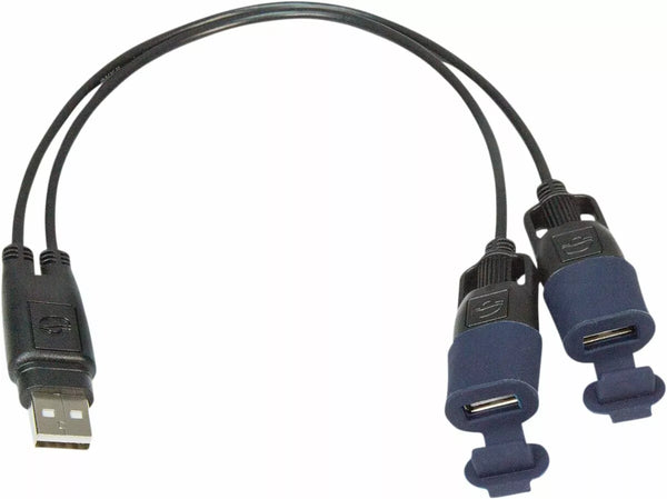 Tecmate USB Y-splitter 2 Out O110