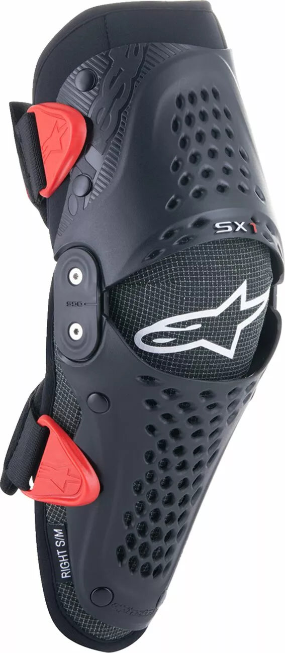Alpinestars (MX) Suojapinta SX1 Polvi B/R S/M 6546319-13-SM