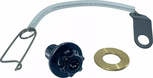 PSR-tyhjennystulppa 10x1.25x20 BLK 00-01942-22