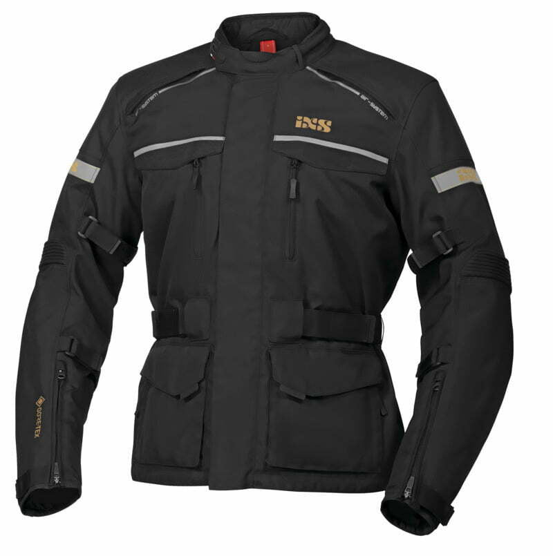 IXS Gore-Tex® Textile MC -takki klassinen musta