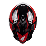 UFO Adventure MC helmet aries black /red