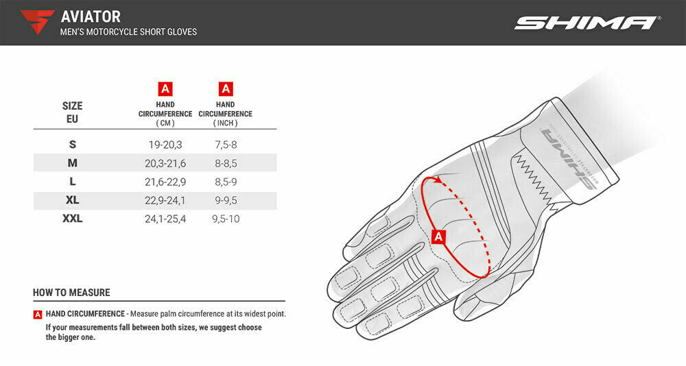 Shima MC Gloves Aviator Brown