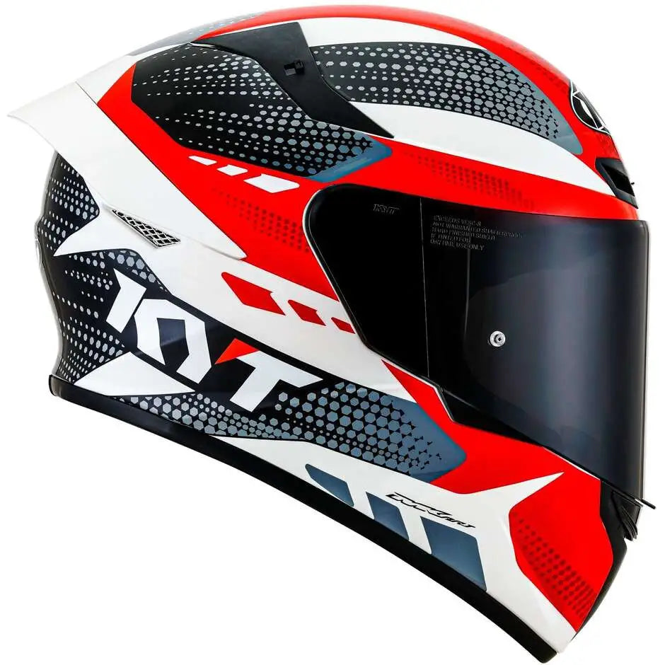 KYT Integral MC -kypärä TT-REVO Gear E6 Black /Red