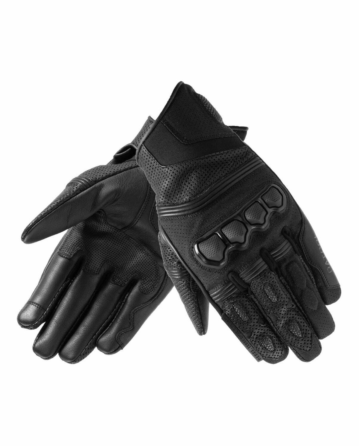 Rebelhorn MC Gloves Patrol Short Black