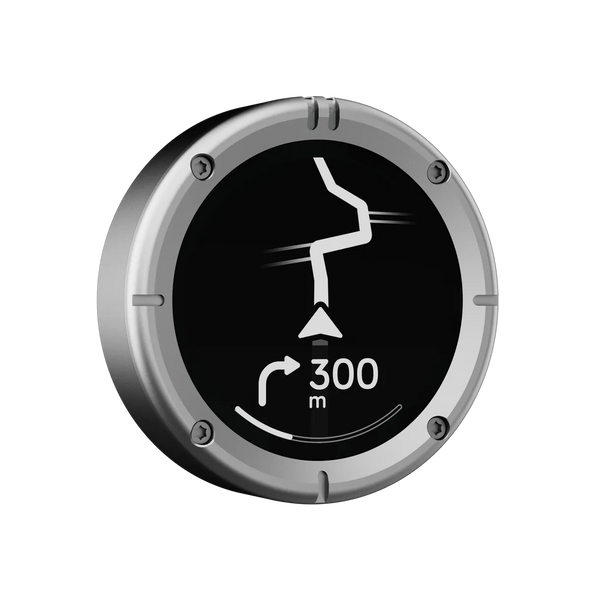 BEELINE GPS -moottoripyörän navigointi Moto II hopea