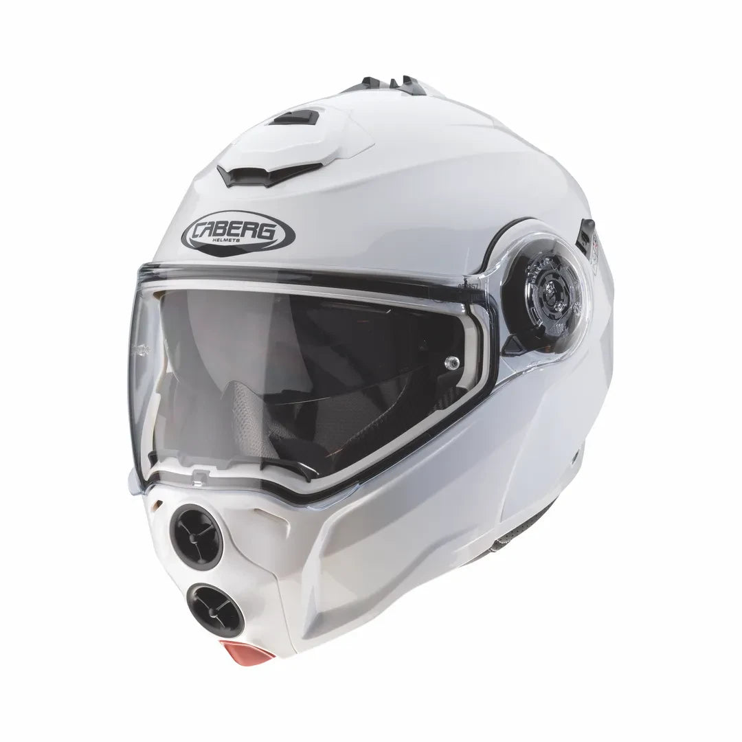 CABERG AVEABLE MC -kypärä Droid White