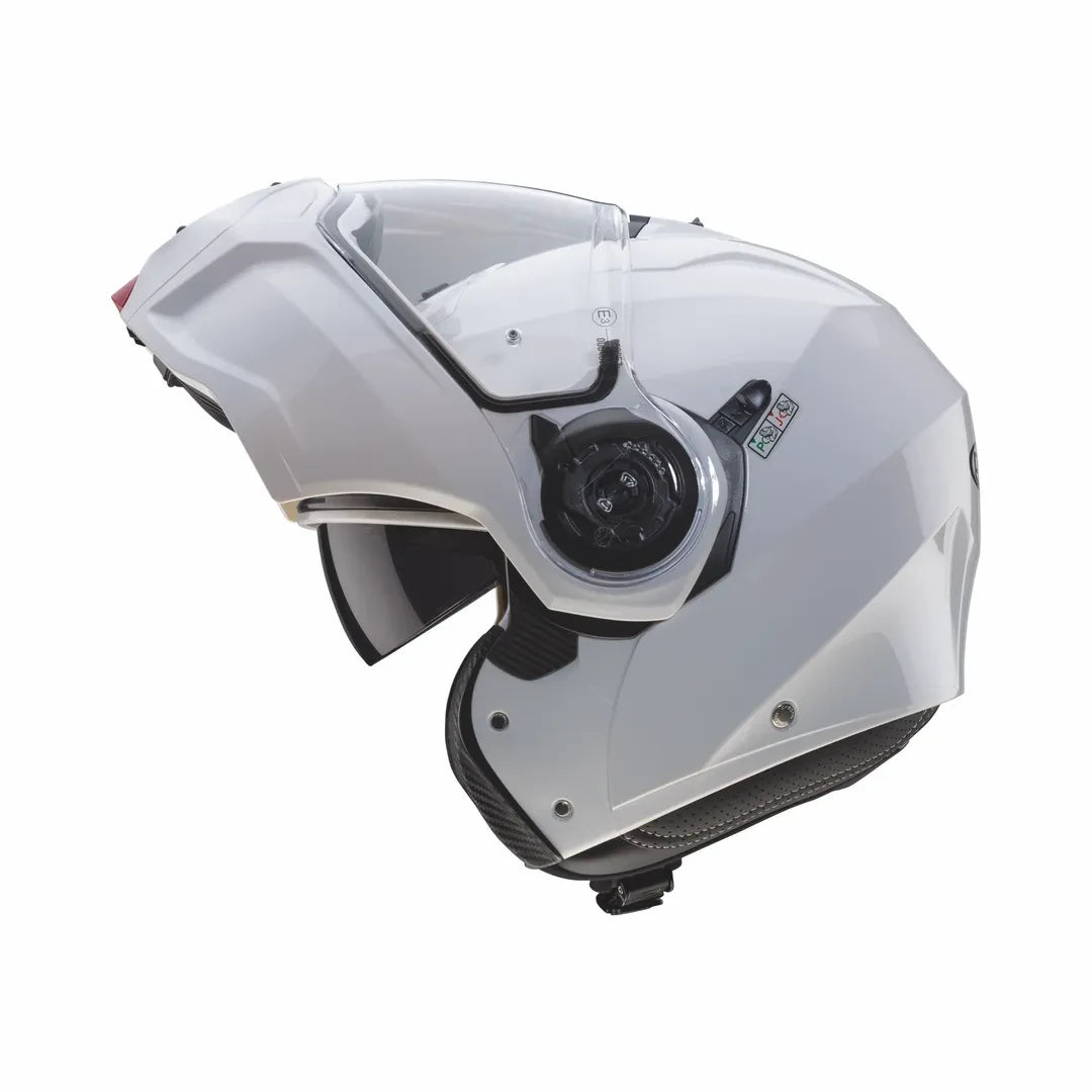 CABERG AVEABLE MC -kypärä Droid White