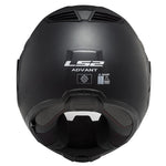 LS2 Openable MC helmet Advant Matt Black