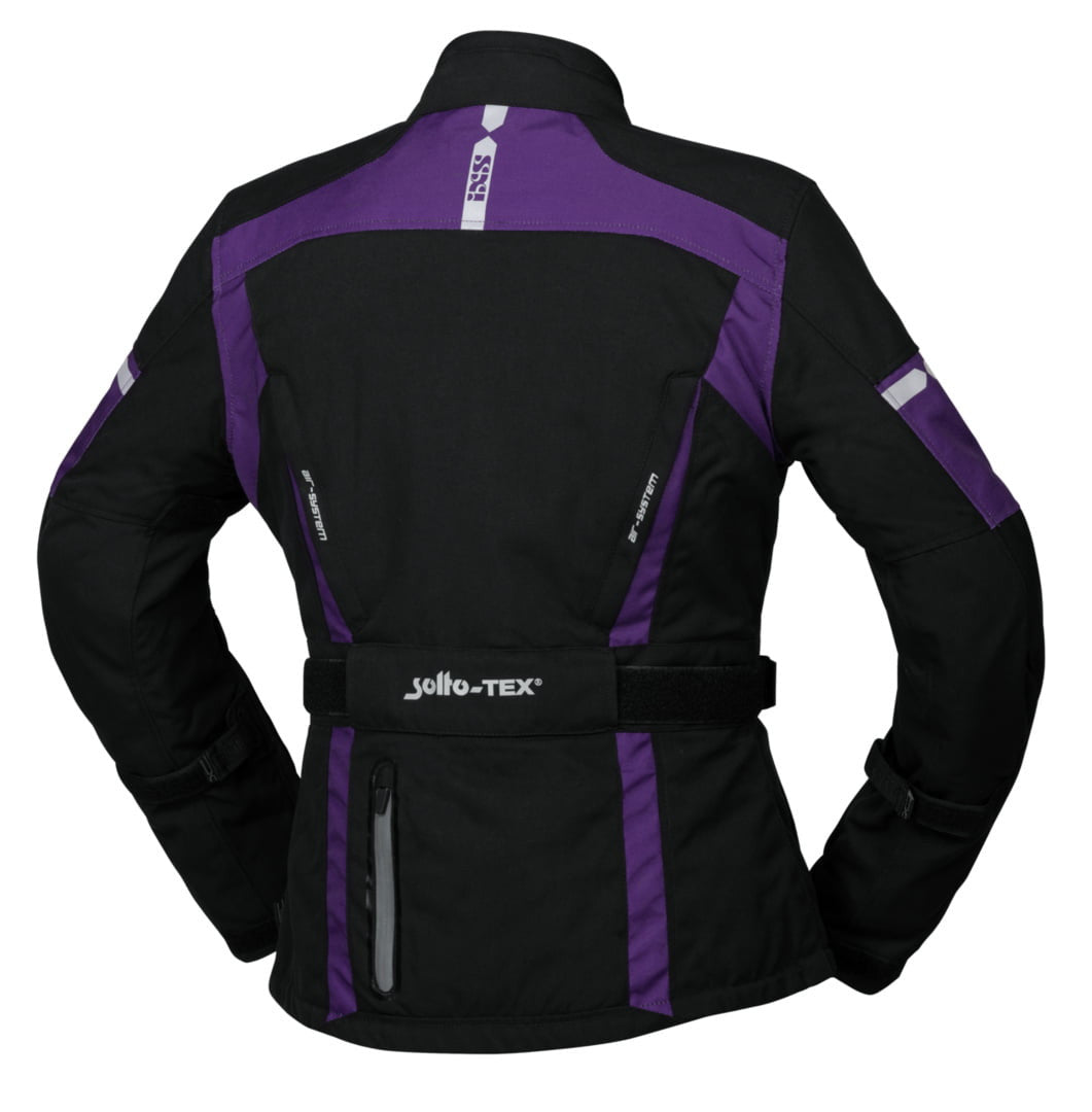 IXS Lady Textile Mc -Jacket Pacora -St Black /Purple