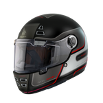 Mt Helmets Integral MC Helmet Jarama Baux E15 Red Matt