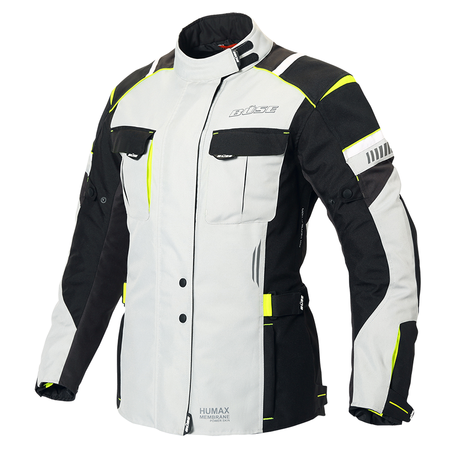 Büse Dam Textile Mc jacket Breno Pro Gray