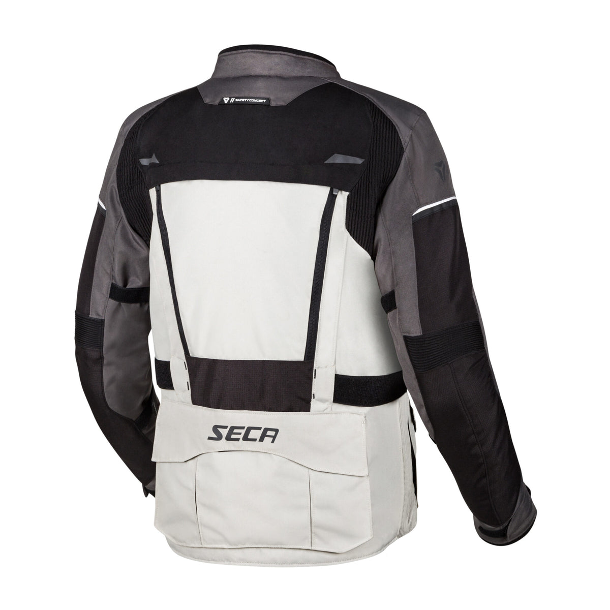 Seca Textile MC jacket Discovery gray