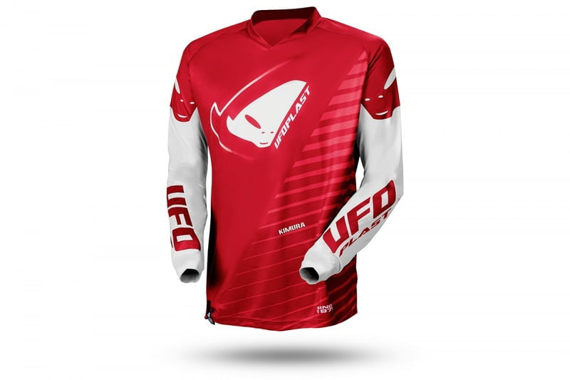 UFO Kid Cross -paita Kimura Jersey White /Red