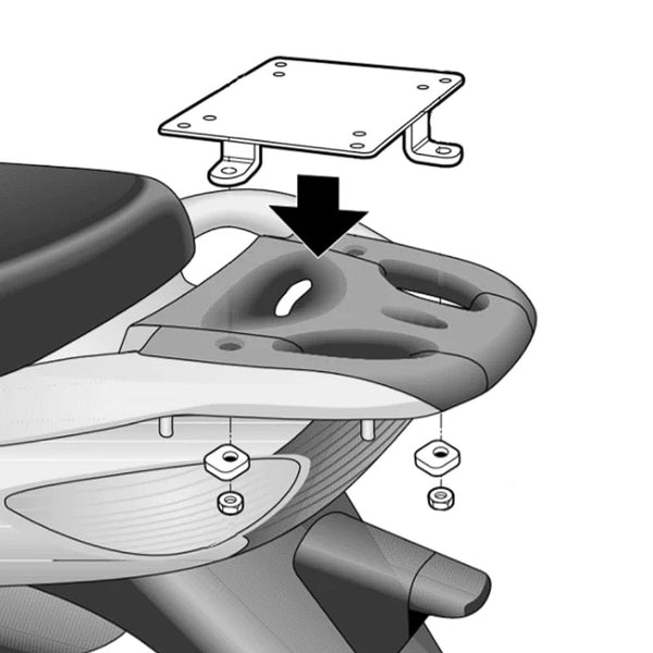 SHAD -laatikko sopii - Honda H0SH11ST