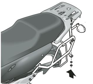 Shad 3p System Bracket (Side) - Honda Transalp 650 H0TR65SF