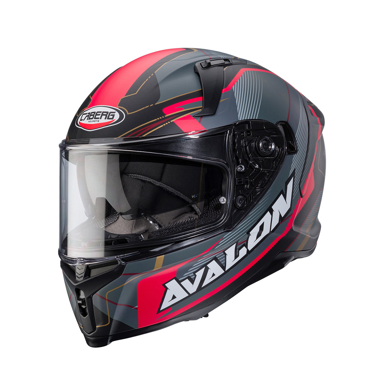 Caberg Integral MC Helm Avalon X Optic Grey /Red