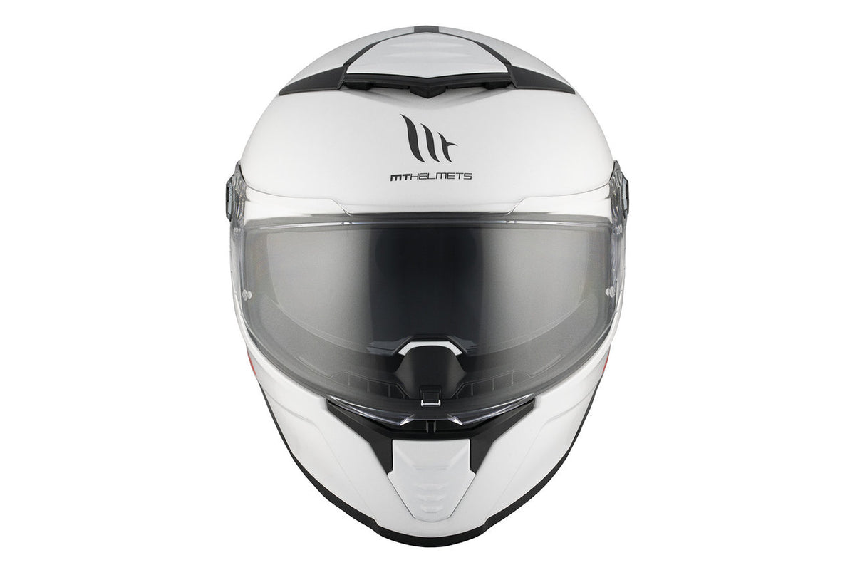 Mt Helmets Integral MC Helmet Thunder 4 Sv White