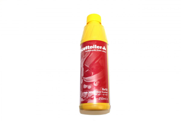 Scottoiler Scottoil - High Temperature Red (250ml Bottle) No Longer With Spout from Jan 2019