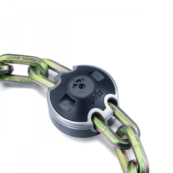 Kovixin jauhetun ankkuri ruostumattomasta teräksestä valmistettu musta