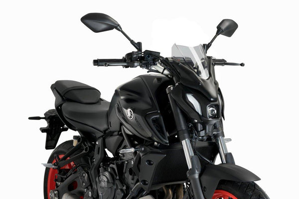 Tuulilaat N.G.Sport Yamaha MT07 21- C/Smoke
