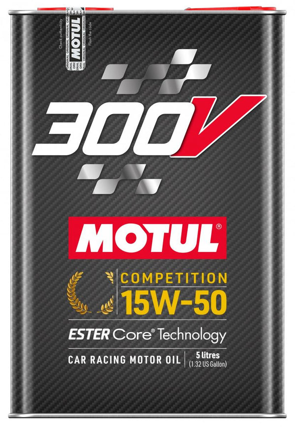 Motul 300V -kilpailu 15W-50 5L (4 kpl/pahvi)