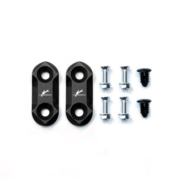 Peilikansi ZX10R 08-10 Musta