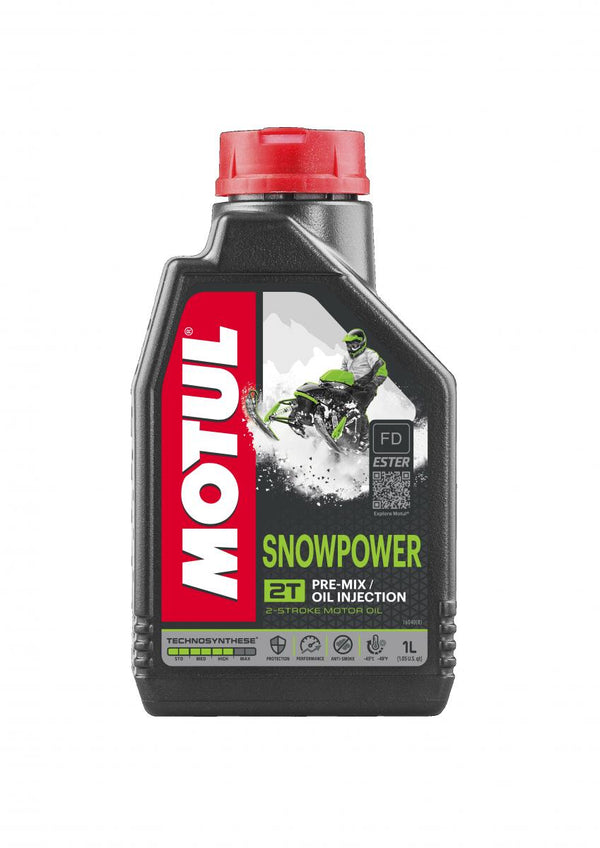 Motul SnowPower 2T 1 L (12kpl/pahvi)