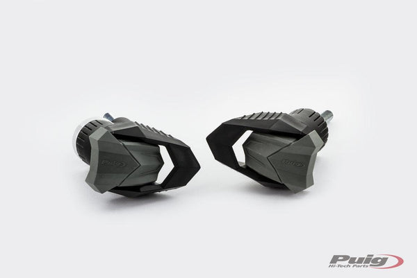Crash Pads R12 Kawasaki ER6N 12-17 c/musta