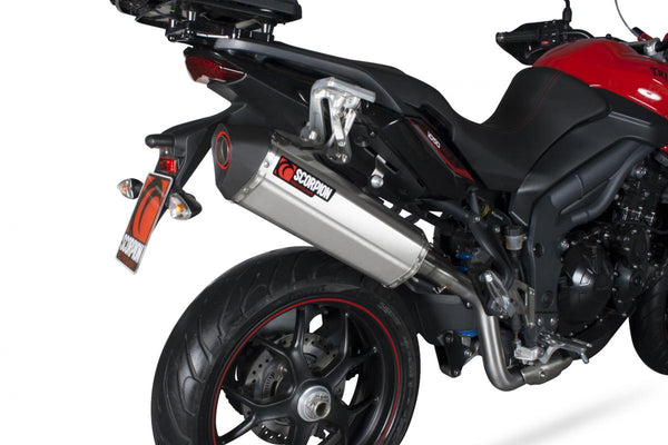 Triumph Tiger 1050 Sport 2013-2021 Serket Rinnakkainen liukuva harjattu ruostumattomasta teräksestä valmistettu holkki