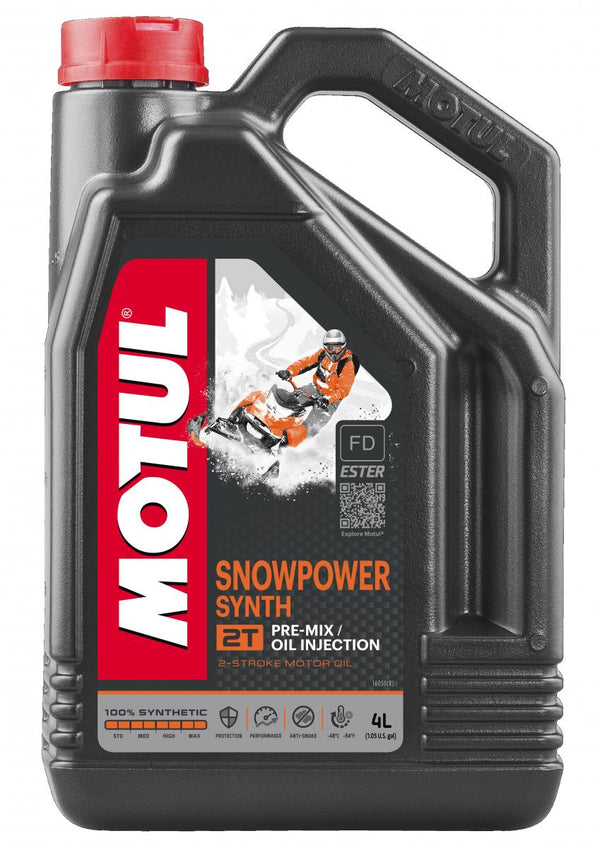 Motul SnowPower Synth 2T 4 L (4 kpl/pahvi)